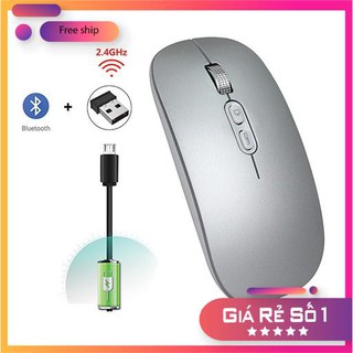 Chuột không dây wireless bluetooth M103 tự sạc cho laptop macbook ipad