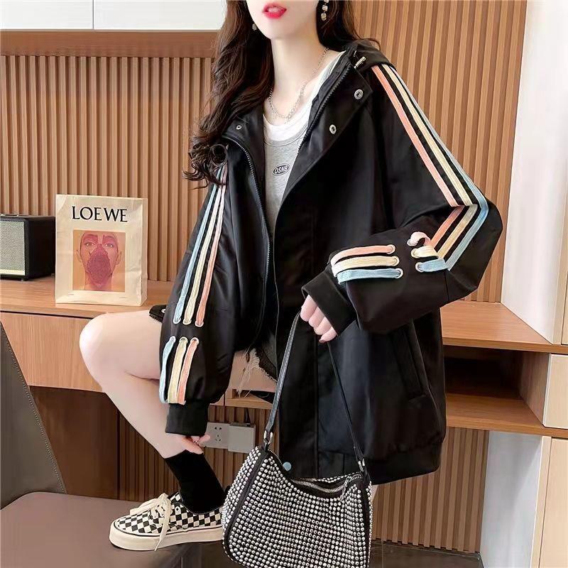 Áo Khoác Dáng Rộng Phong Cách Hàn Quốc Thời Trang Mùa Xuân Mới Cho Nữ