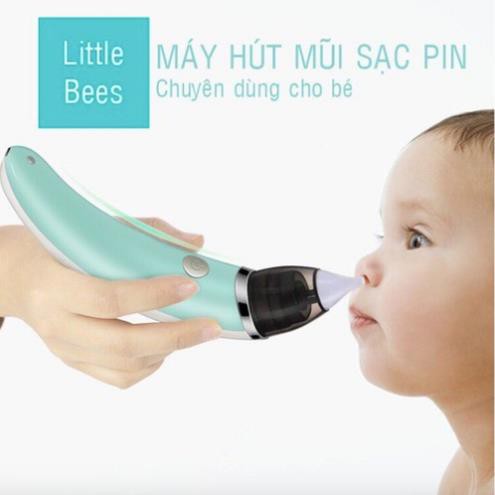 [Freeship 10k] Máy Hút Mũi Điện Tử Đầu Mềm Cho Bé Little Bees BẢO HÀNH 12 THÁNG | BigBuy360 - bigbuy360.vn