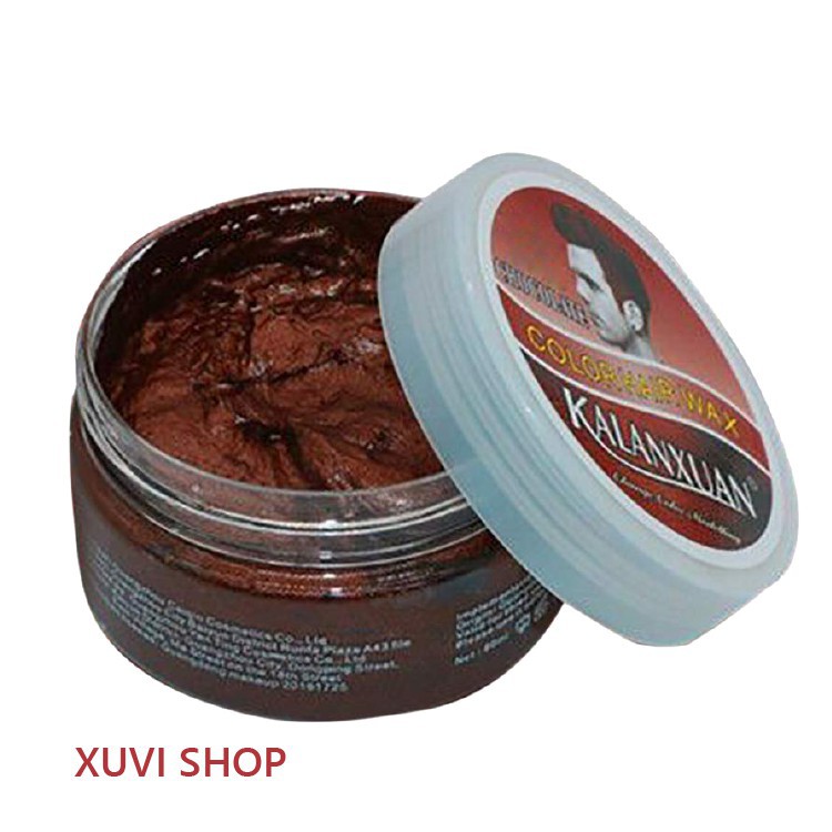  Sáp Vuốt Tóc Màu Tạo Kiểu KALANXUAN Nâu Chocolate 100ml Nhuộm Tạm Thời Tại Nhà - XUVI SHOP  Fthị