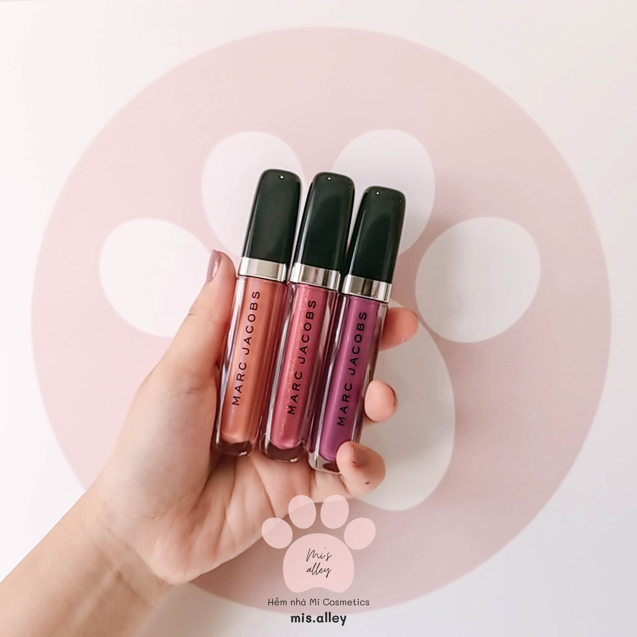 🌸Marc Jacobs🌸 Bill US| Son bóng dưỡng môi Enamored Hi-Shine Lip Lacquer Lipgloss