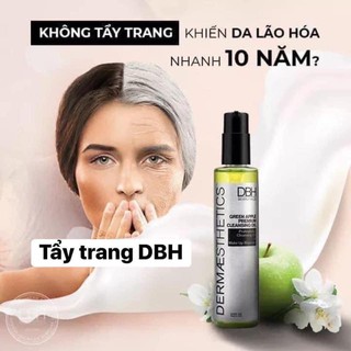TẨY TRANG TÁO XANH DỊU NHẸ DBH 177ml