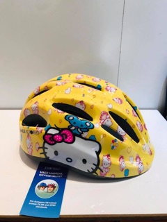 Nón bảo hiểm trẻ em Protec Mèo Kitty vàng