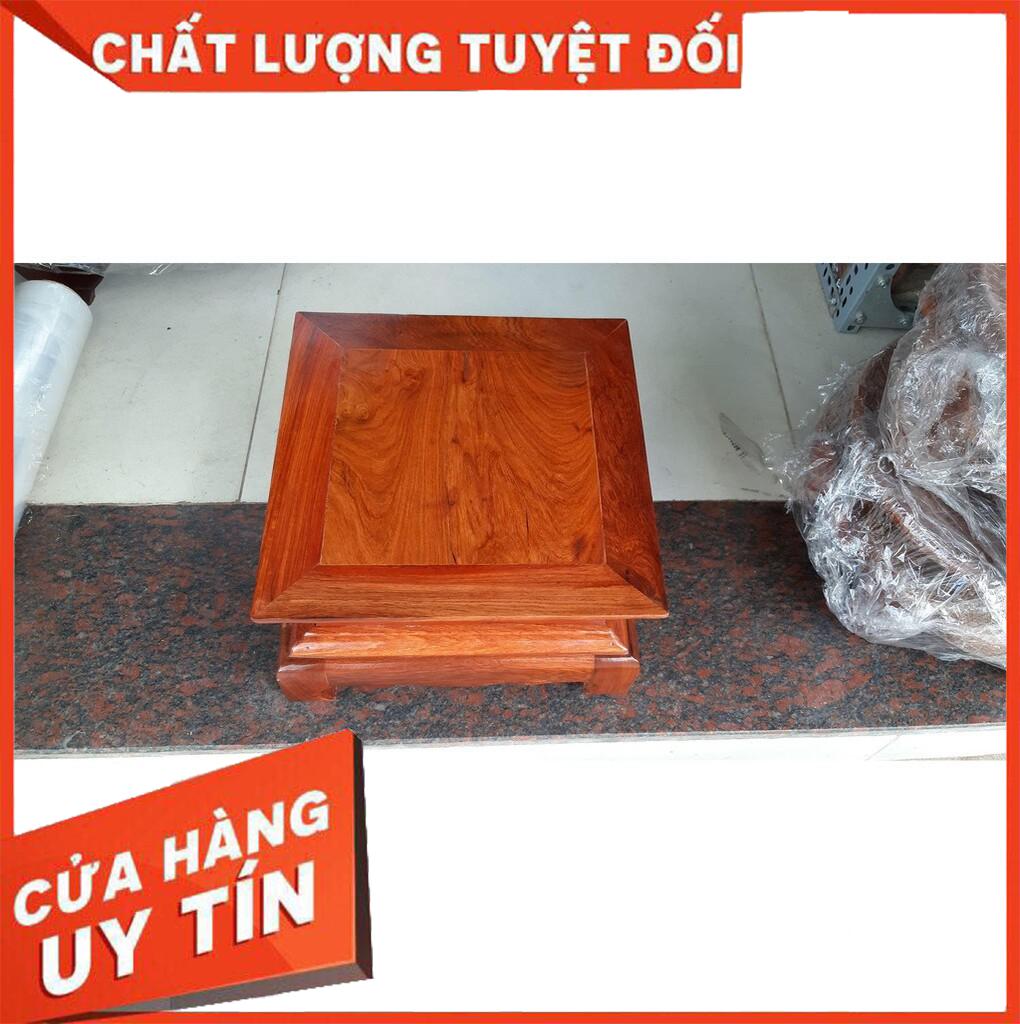 Kỉ vuông gỗ hương kệ các vận dụng trong nhà chắc chắn đẹp mặt 25cm Nội Thất