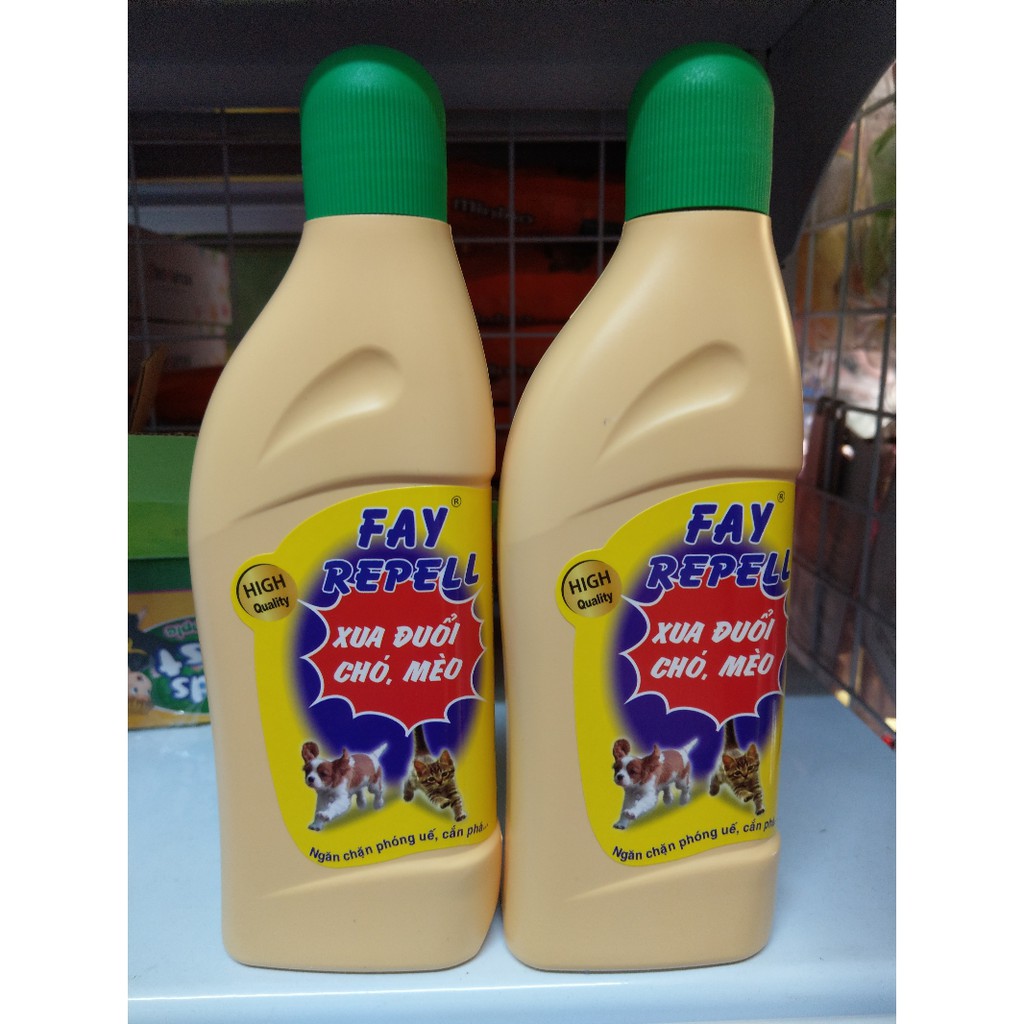 THUỐC XỊT XUA ĐUỔI CHÓ, MÈO, CHUỘT FAY REPELL 200ml - SPRAYS TOXIC DOG, TIPS, MOUSE FAY REPELL 200ml