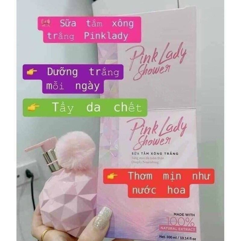 SỮA TẮM XÔNG TRẮNG PINK LADY | BigBuy360 - bigbuy360.vn