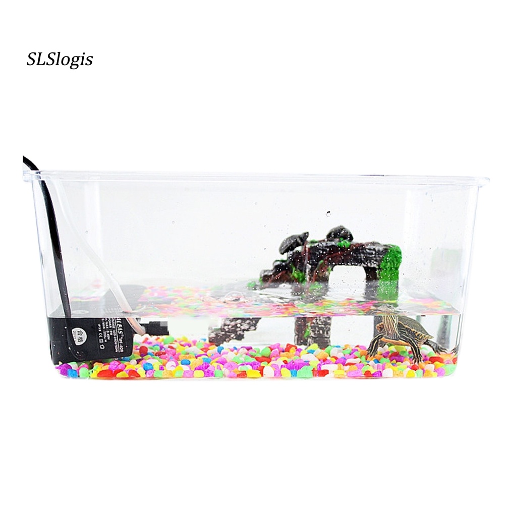 Mô Hình Hòn Đảo Bằng Nhựa Resin Dùng Trang Trí Bể Nuôi Rùa / Bò Sát