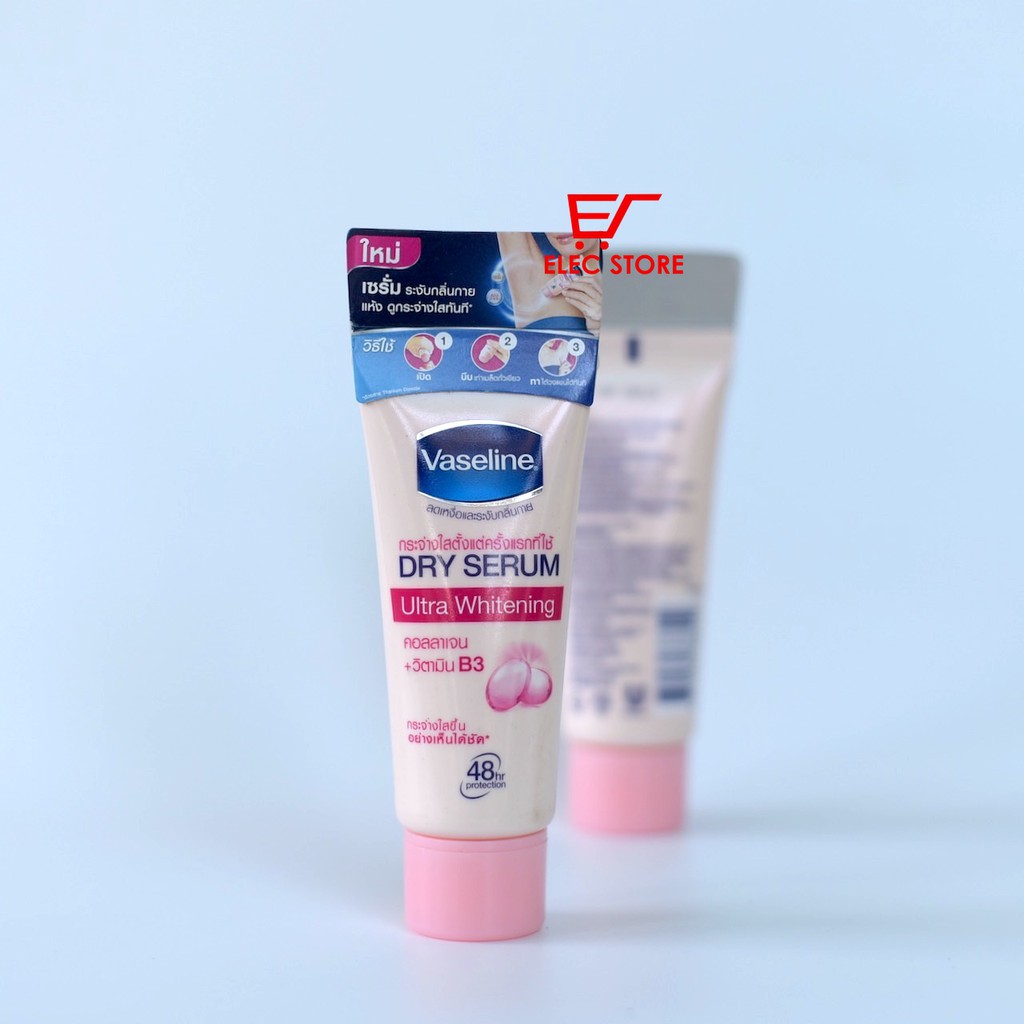 Lăn khử mùi trắng nách Vaseline Ultra White Dry Serum Thái Lan