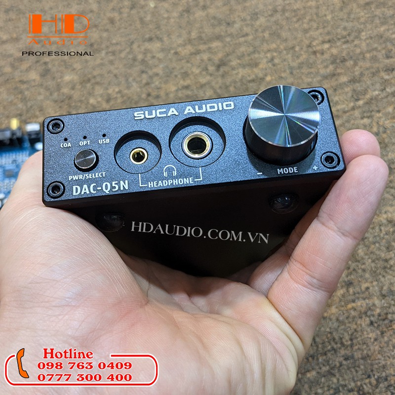 Giải Mã DAC Q5N - SUCA AUDIO- Giải Mã 24bit/192Khz-ESS9018K2M