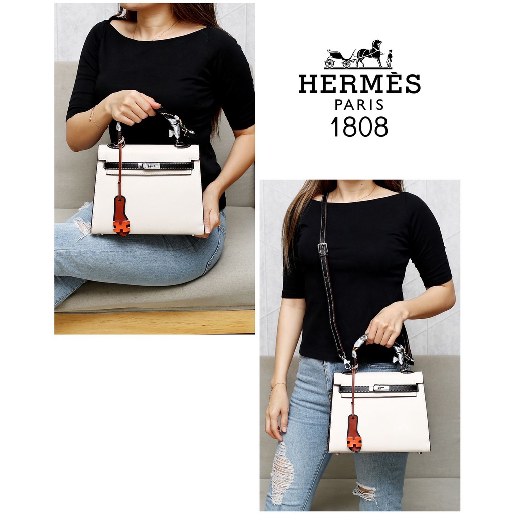 Túi xách Hermes1808 Kelly Epsom chất liệu da 1808