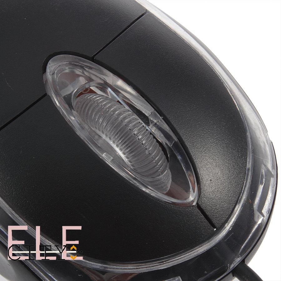 ✨COD✨New 1.2M Tiny USB Optical Scroll Whell Mouse Mice For Dell For Asus Wired Mouse