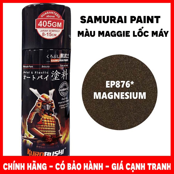 SAMURAI EP876 - SƠN XỊT MÀU MA GIÊ LỐC MÁY. - Samurai Sài Gòn.