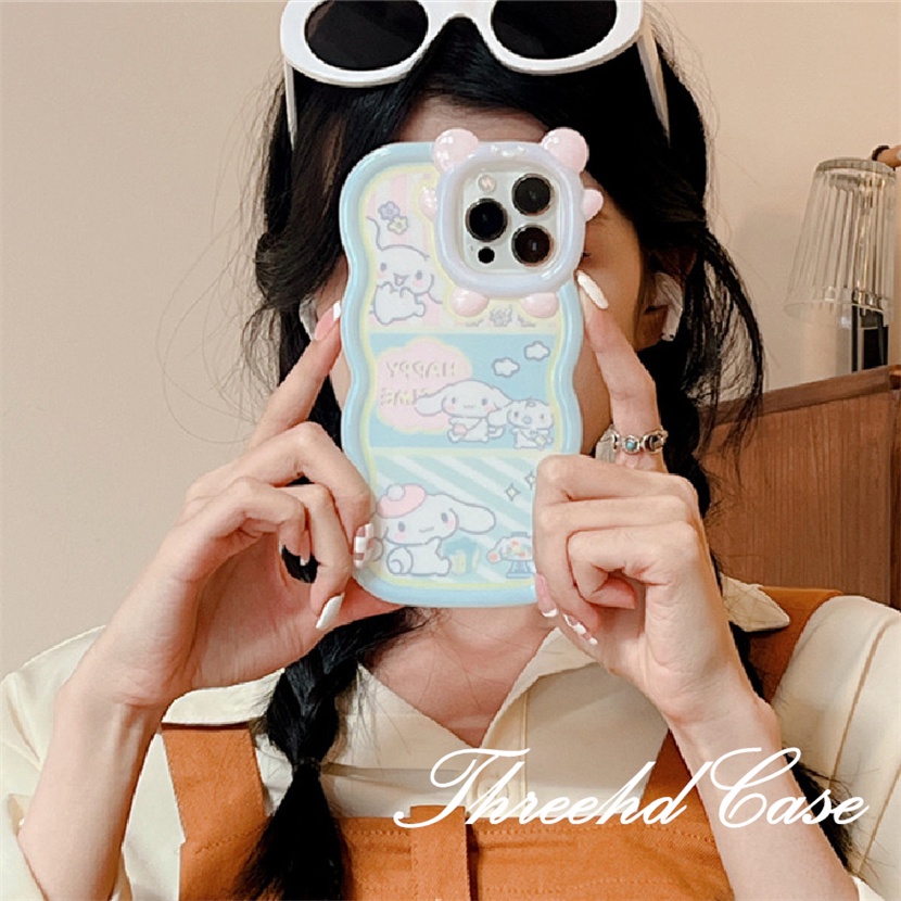 Ốp Điện Thoại Chống Sốc Họa Tiết Hoạt Hình Cho iPhone 13 12 11 Pro Max XR Xs Max