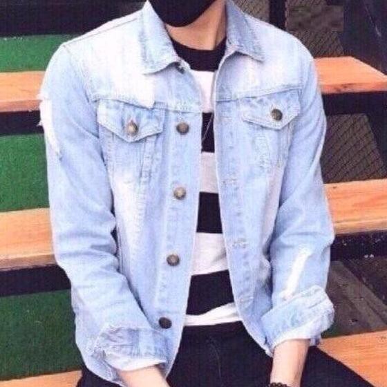 Áo Khoác Jean Nam Thời Trang KNA 501
