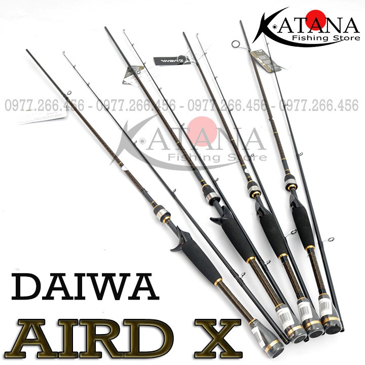 Cần Câu Lure Daiwa AIRD X - Cực Xuất Sắc - 1m98 2m1