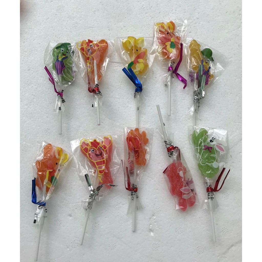 Kẹo dẻo hình thú Khải Phát 10 que