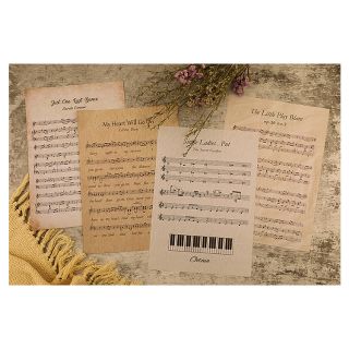 combo phông nền chụp ảnh bưu thiệp vintage