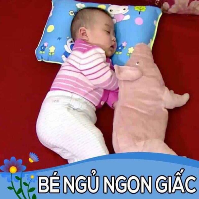 Gối lá đinh lăng cho trẻ sơ sinh