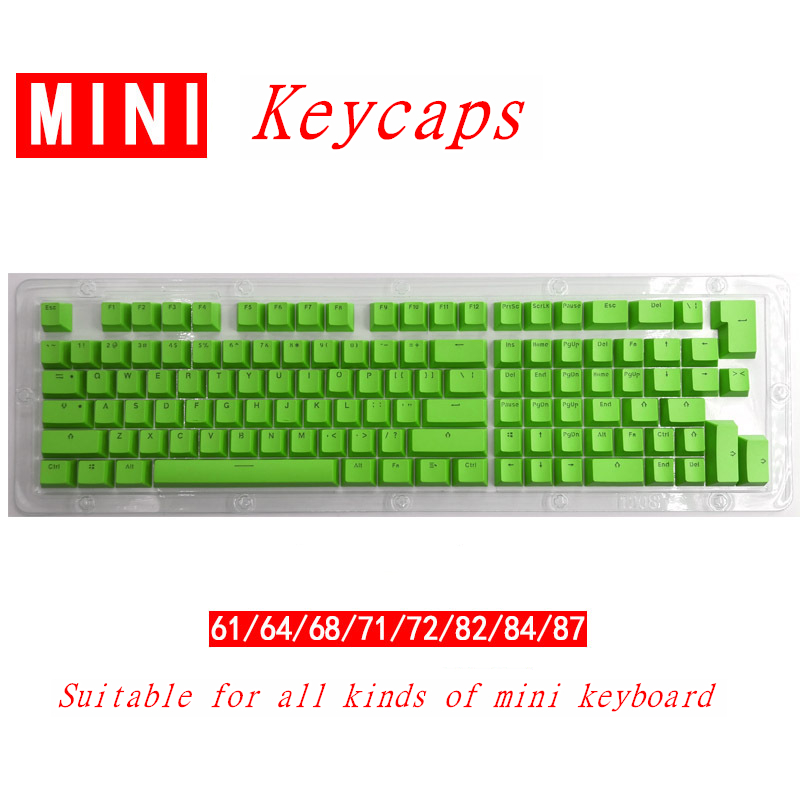 Bàn phím mini Topwang PBT có nắp bàn phím cơ pbt61/64/68/71/82/84, phù hợp với mọi loại bàn phím Sử dụng tất cả các bàn phím (chỉ bán keycaps)