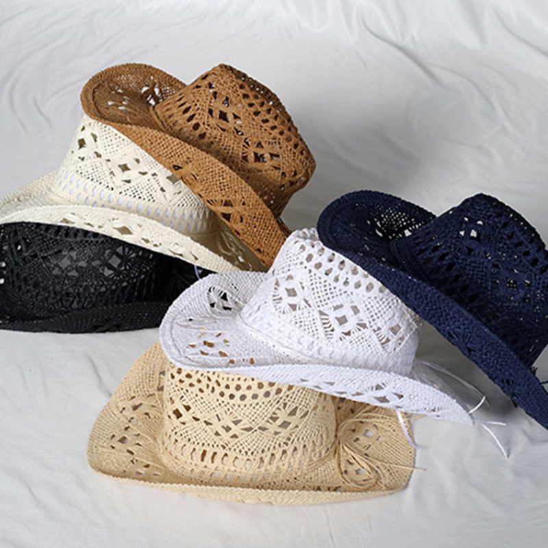 Mũ Vành Rộng Có Dây Bện Phong Cách Phương Tây Cho Chụp Hình Đám Cưới