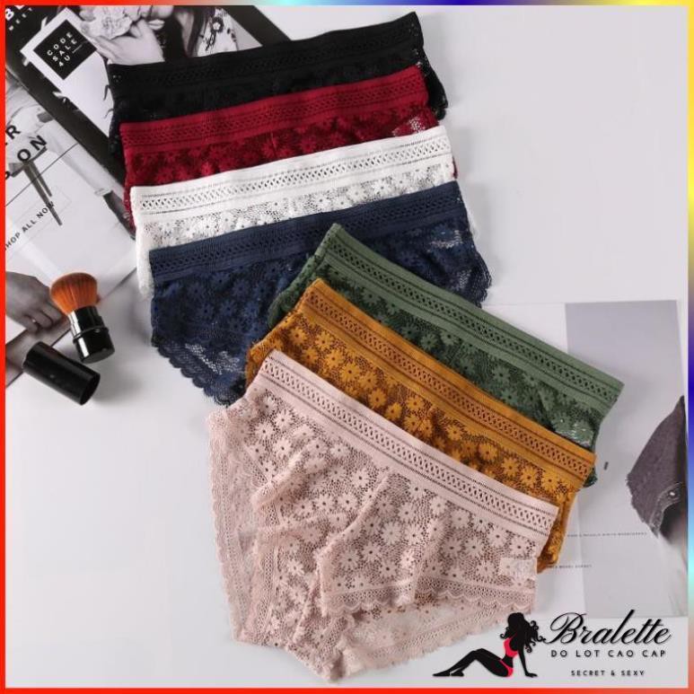 Áo Ngực Áo Lót Bralette Cotton Ren Hoa Cúc KHÔNG GỌNG Có Quần Ghép Bộ | BigBuy360 - bigbuy360.vn