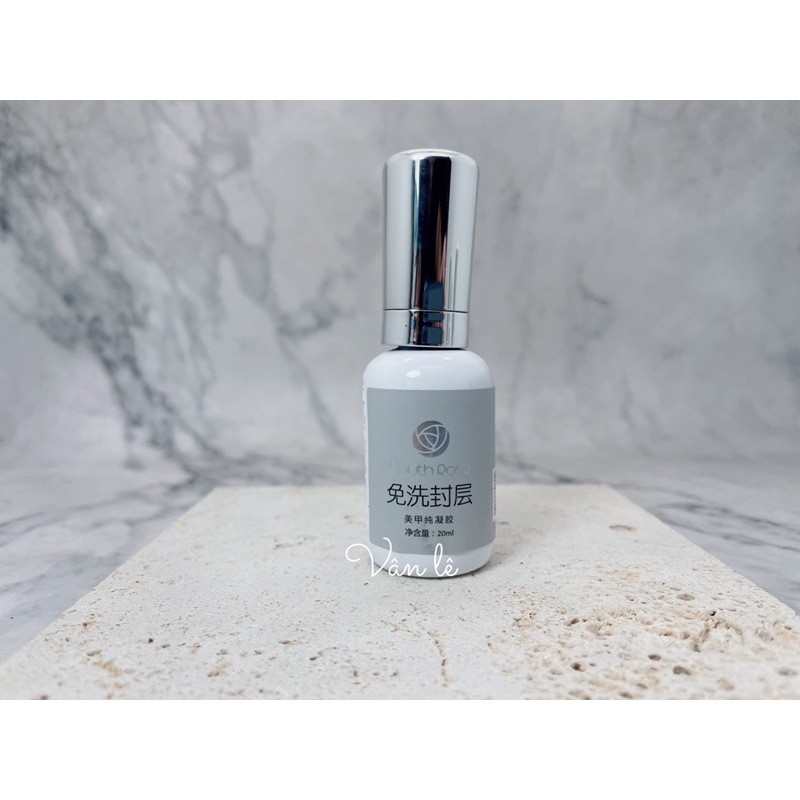 Sơn gel Top base cứng móng hoa hồng