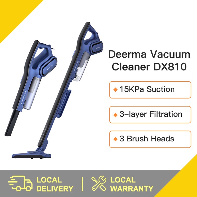 (*) GIAO HỎA TỐC Máy Hút Bụi Cầm Tay Deerma DX810 Chính Hãng