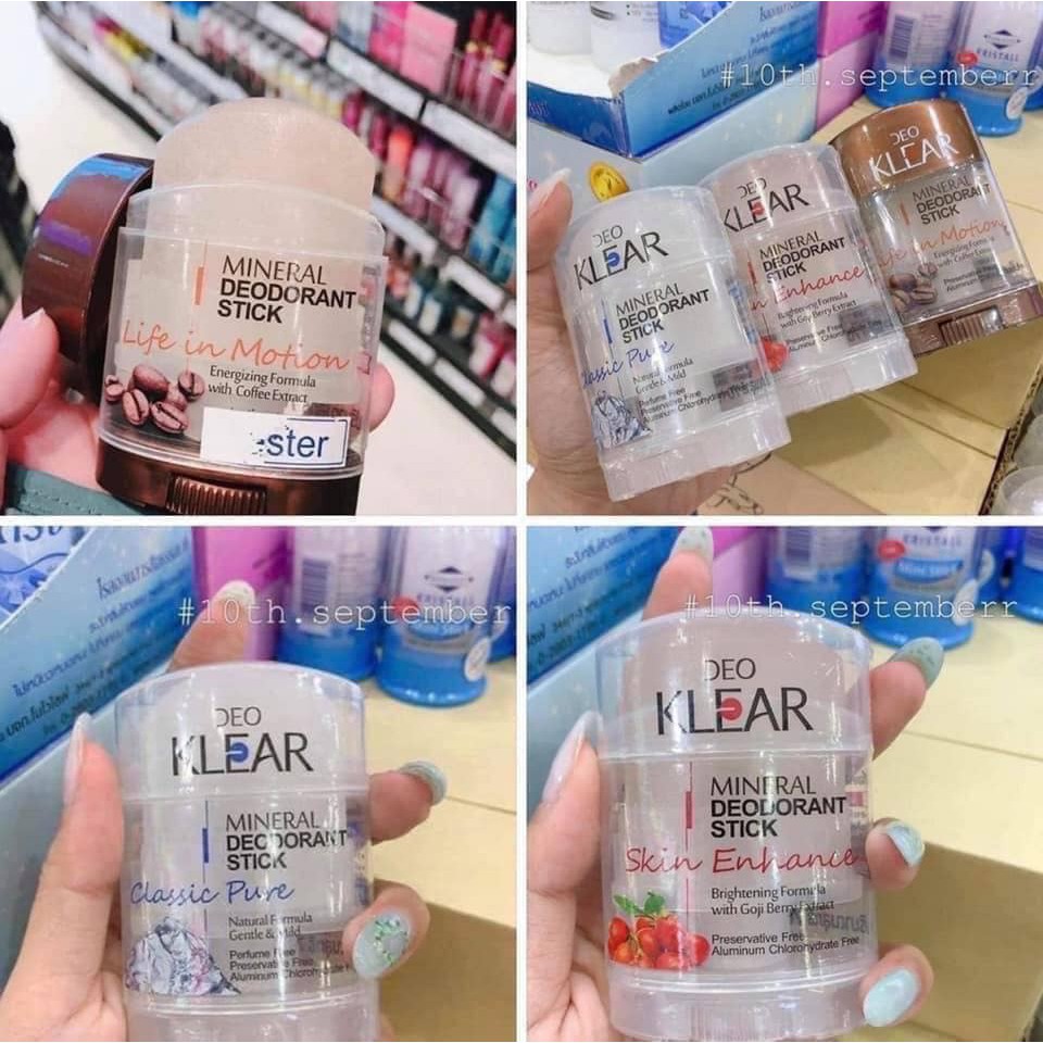 LĂN ĐÁ KHỬ MÙI KLEAR chuẩn nội địa thái