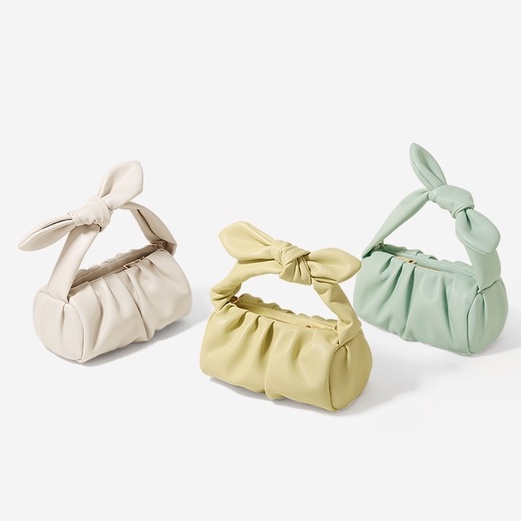 Túi đeo vai IELGY hình đám mây một bên vai phối dây xích dễ phối đồ cho nữ