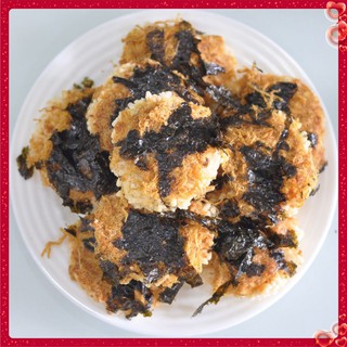 Cơm Cháy Mini Siêu Chà Bông Rong Biển 250gr - Loại từng miếng nhỏ GẠO FOOD