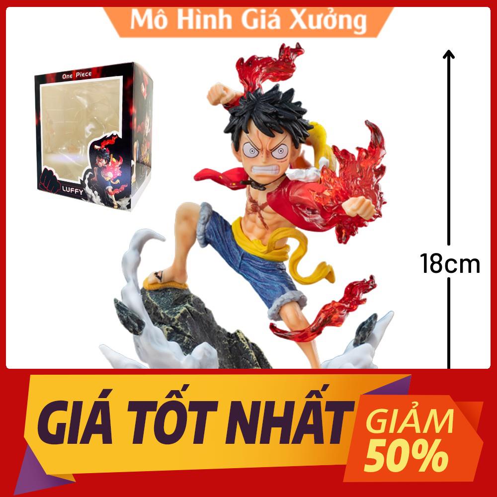 Mô hình Luffy mũ rơm GK One Piece gear 2 haki Cao 18 cm - Figure Tượng  Monkey D.Luffy Vua Hải Tặc
