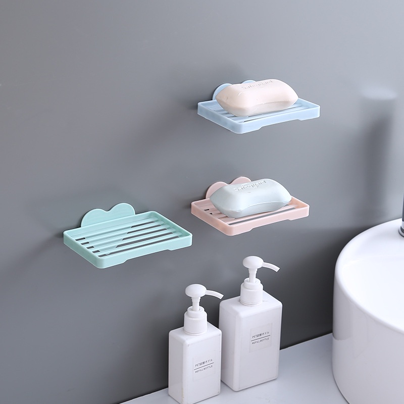 Giá Để Xà Phòng Gắn Tường Tiện Lợi Cho Nhà Tắm Hình Trái Tim