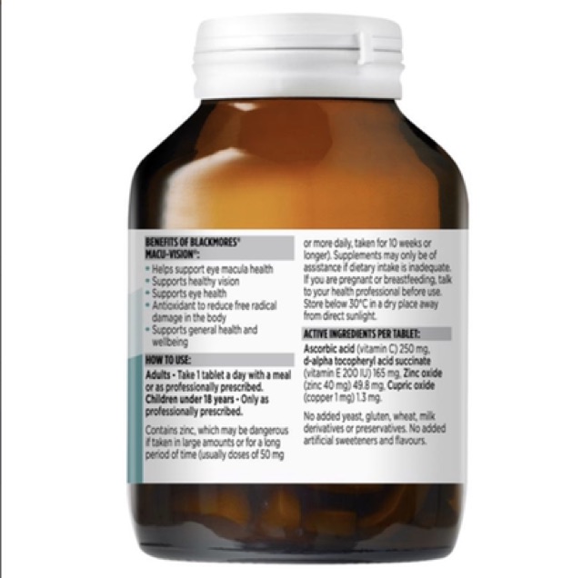 GIÁ SĂN SALE - Bổ mắt BlackMores Macu Vision date 2022-2023 - Beauty Shop | Thế Giới Skin Care