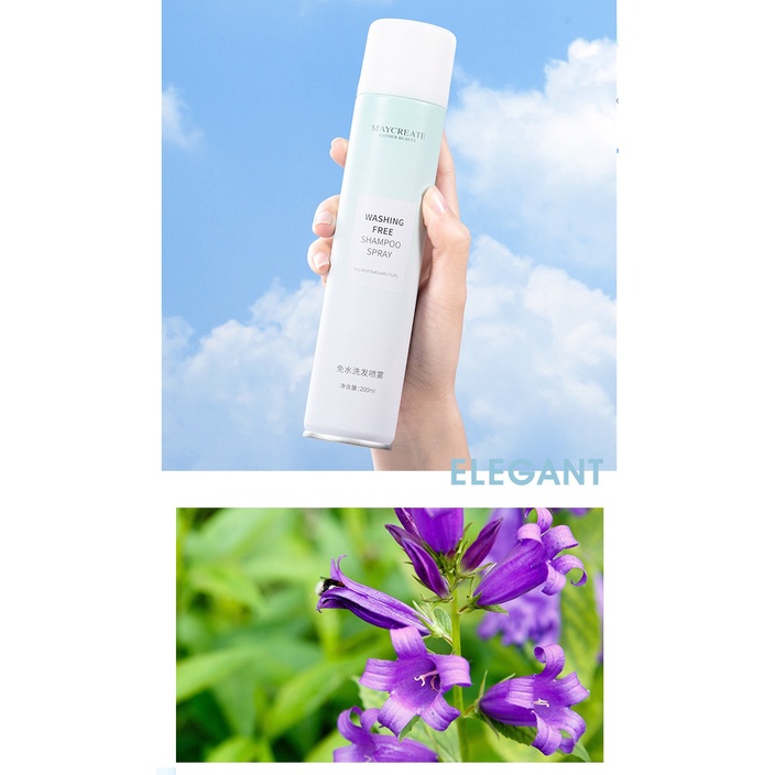 Bình Xịt Dưỡng Tóc Khô Cao Cấp Không Bết Dính Maycreat 200ml