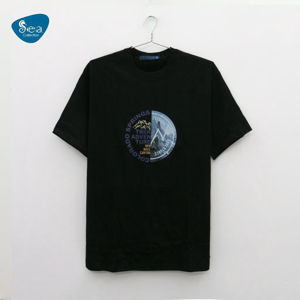Áo Thun Unisex Sea Collection in hình thun cotton thoáng mát 12134