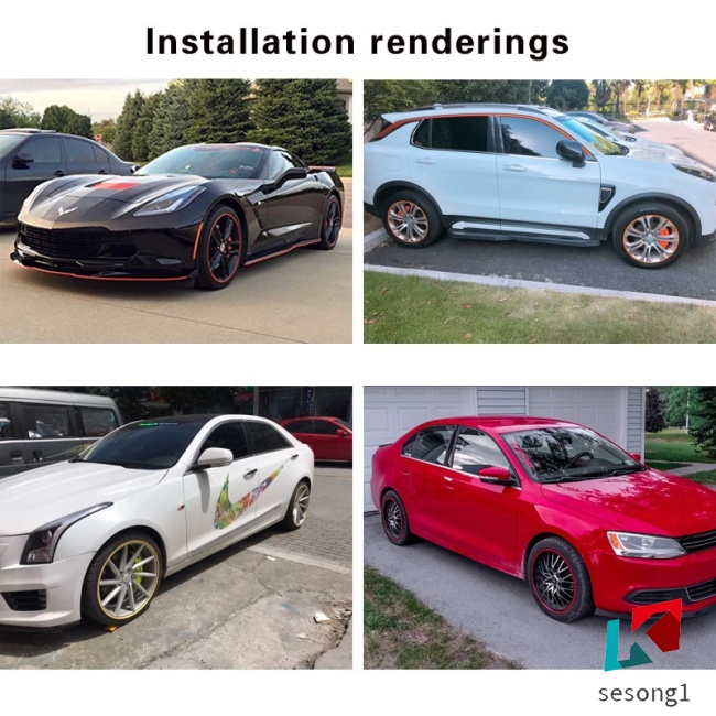 Cuộn Dây Cao Su 8M Dán Viền Bảo Vệ Vành Bánh Xe Hơi