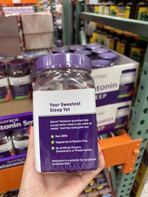 Gummies hỗ trợ ngủ ngon Natrol Melatonin 5mg 180 Viên Mới - Kẹo Dâu hỗ trợ ngủ ngon | BigBuy360 - bigbuy360.vn