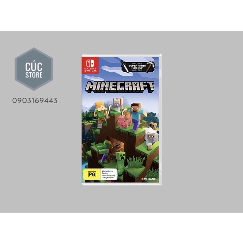 Đĩa chơi game SWITCH: Minecraft starter collection