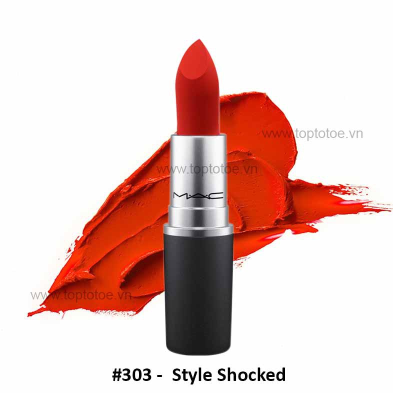 Son Lì MAC Powder Kiss Lipstick 3G Đủ Màu - Có Tem Nhập Khẩu