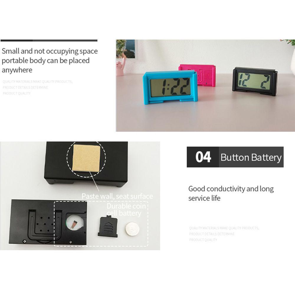 Đồng Hồ Điện Tử Màn Hình LCD Để Bàn Trang Trí Nội Thất Nhà Cửa