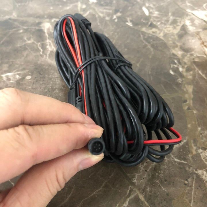 Dây tín hiệu kết nối camera hành trình và camera lùi, jack 2.5mm, 5 chân, dài 15m (Màu đen) | BigBuy360 - bigbuy360.vn