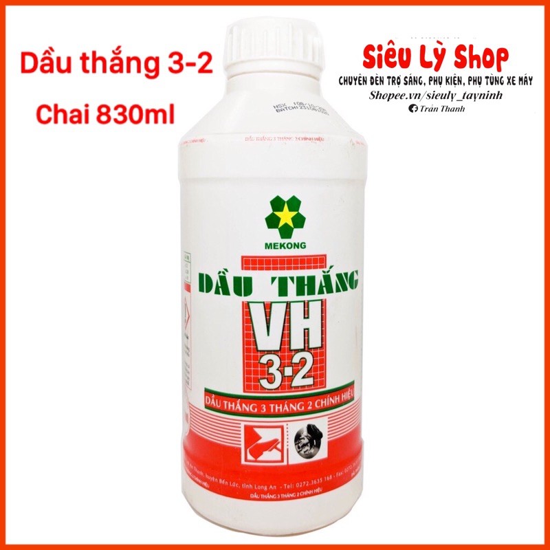 Dầu thắng 3-2 (Chai 830ml)