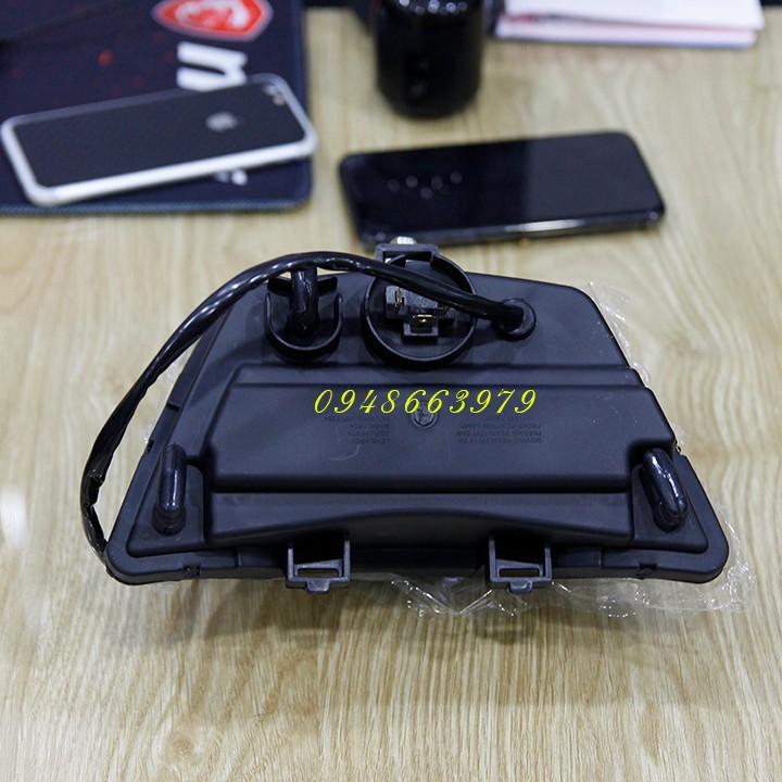 Đèn pha 2 tầng exciter 150 audi V8