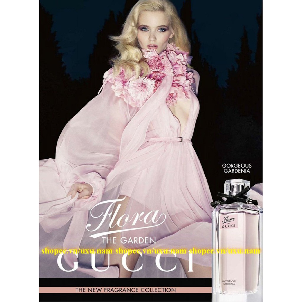 Nước hoa nữ 100ml Gucci Flora Gorgeous Gardenia Chính Hãng.