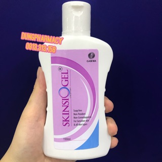 Sữa rửa mặt hỗ trợ chàm, dị ứng, viêm da Skinsiogel