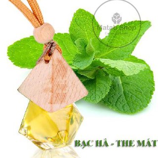 Tinh dầu bạc hà treo xe hơi, ô tô - matab shop