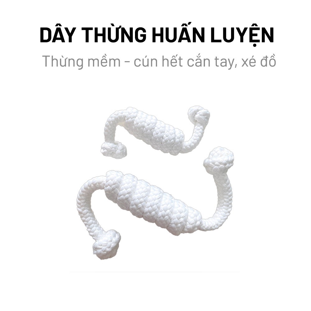 Dây thừng đồ chơi huấn luyện chó