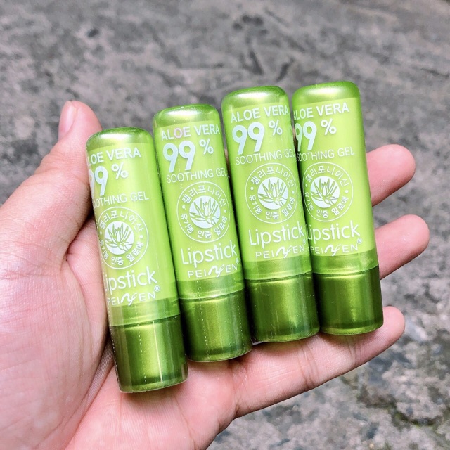Son dưỡng Nha đam mềm môi chống khô nứt môi