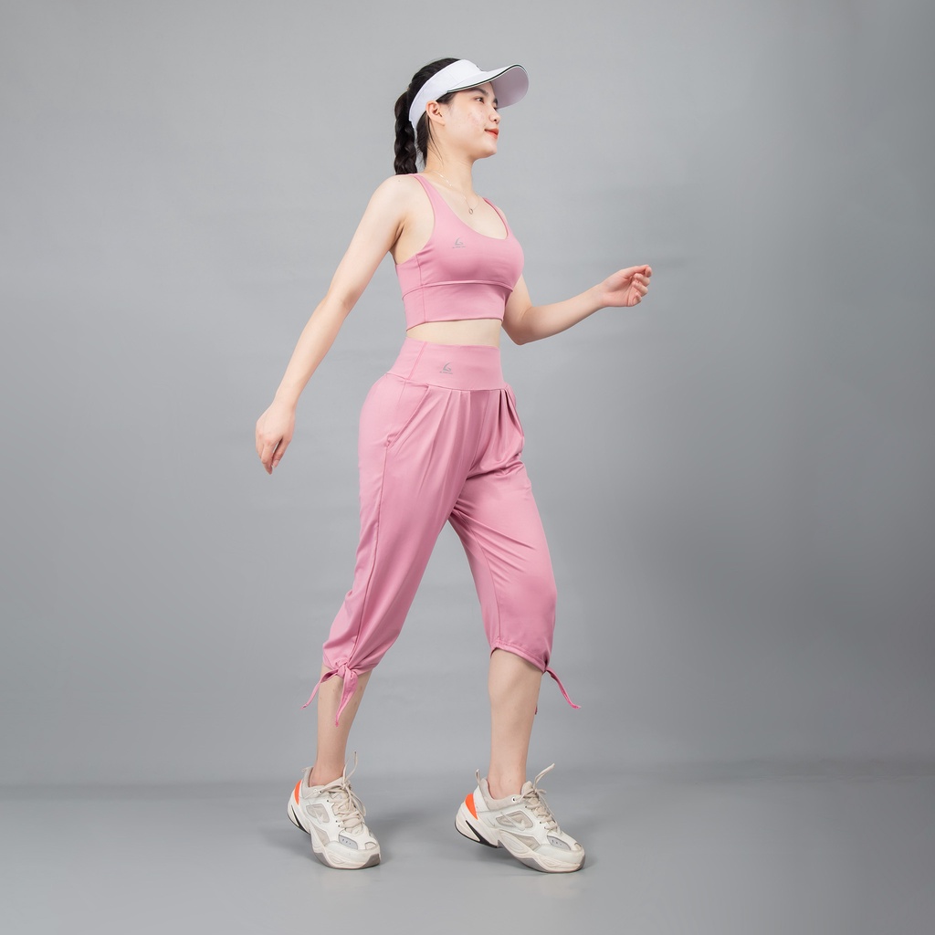 Bộ đồ thể thao Gladimax Quần S-Zumba buộc gấu &amp; Bra Two-Strings trẻ trung, cá tính, năng động