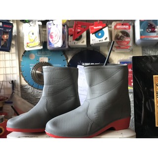 Ủng ngắn màu Xám đỏ